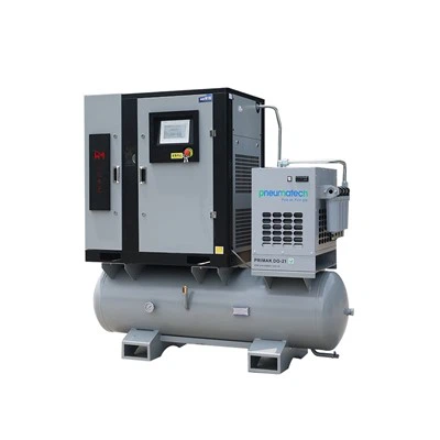 Compressore d'aria a vite usato per il taglio laser